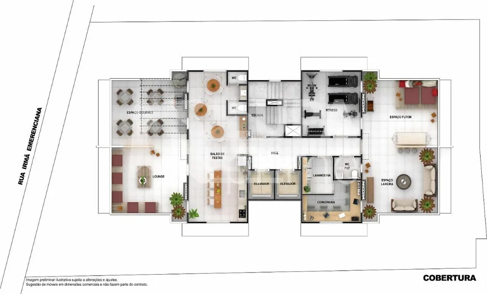 Apartamento, 1 quarto, 26 m² - Foto 12